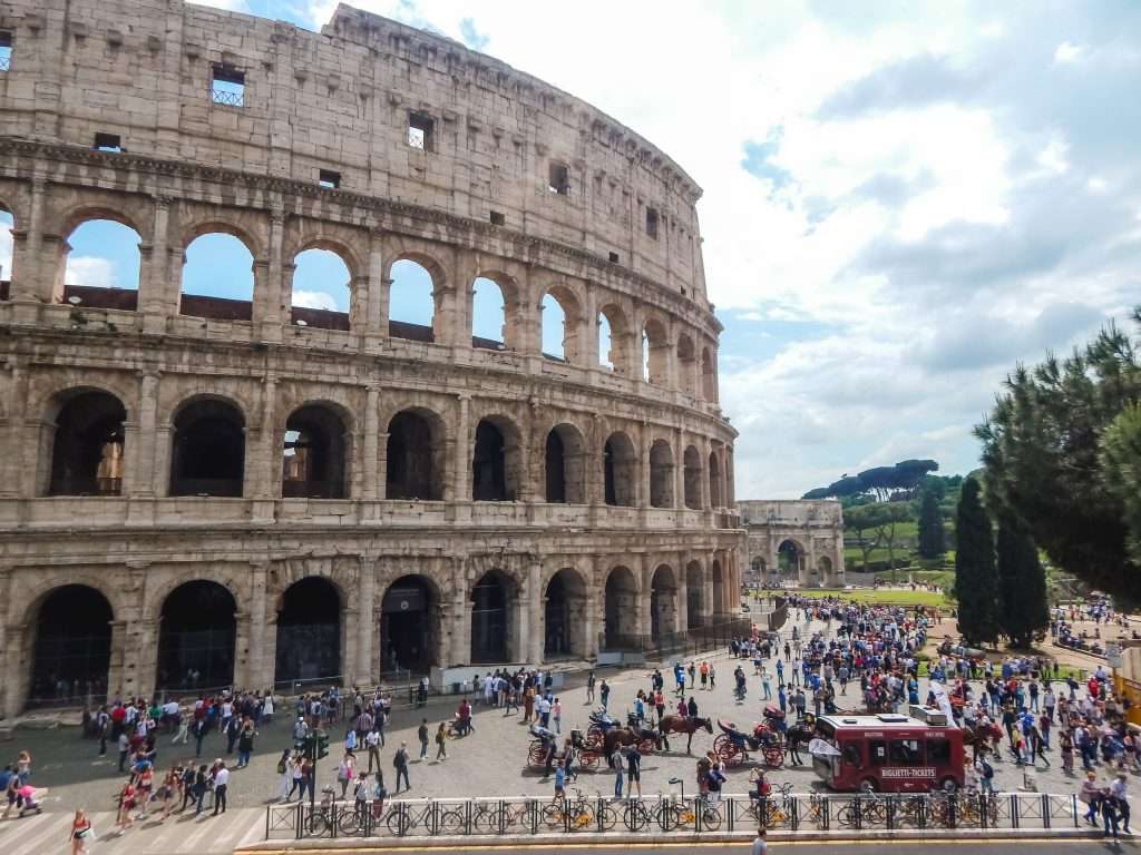 Colosseum of Rome, Italy