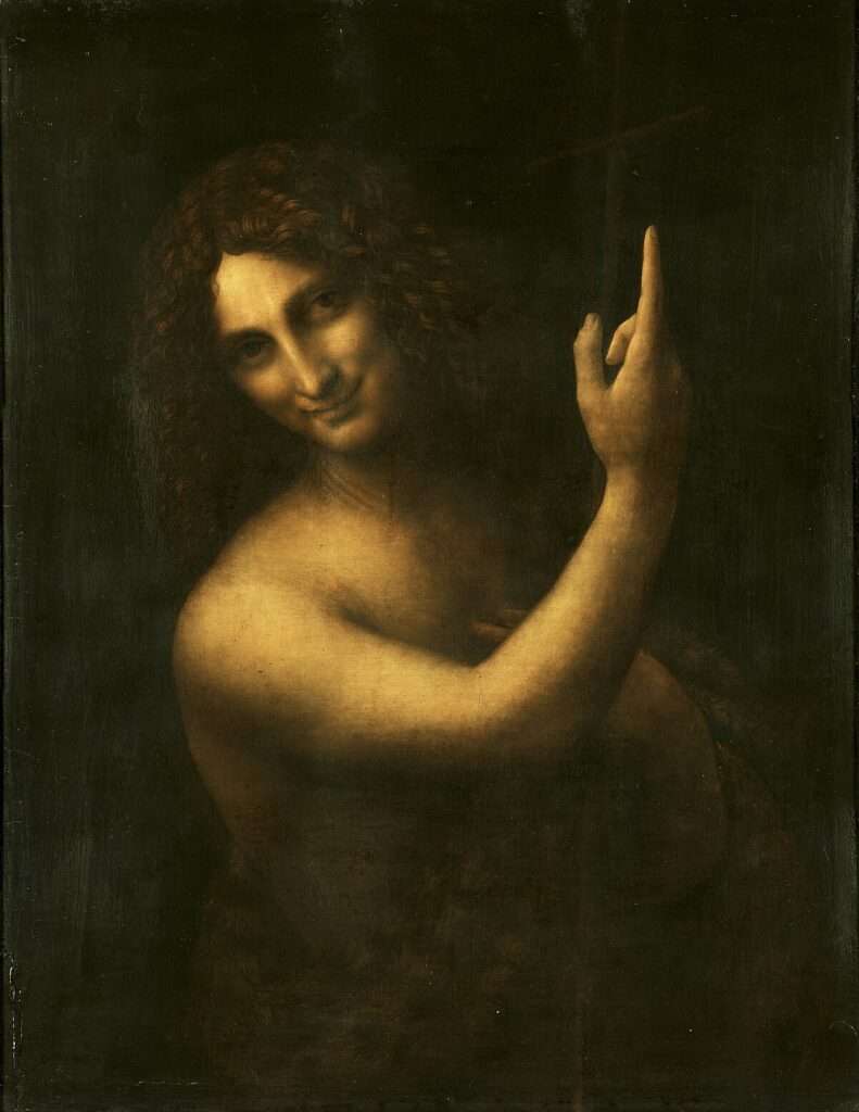 St John the Baptist - The Best Paintings by Leonardo da Vinci and Where to See Them