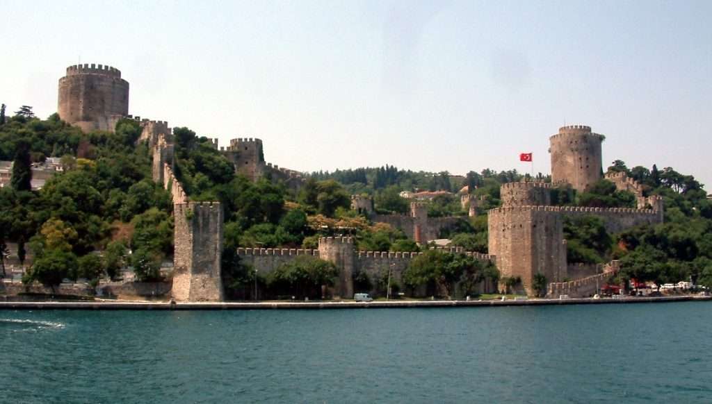 Rumeli Fortress in IstanbulRumeli Fortress in Istanbul. Built by orders of Sultan Mehmed II.